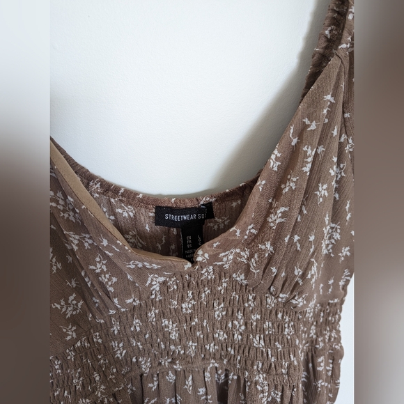 Mini flowy dress - Picture 2 of 3